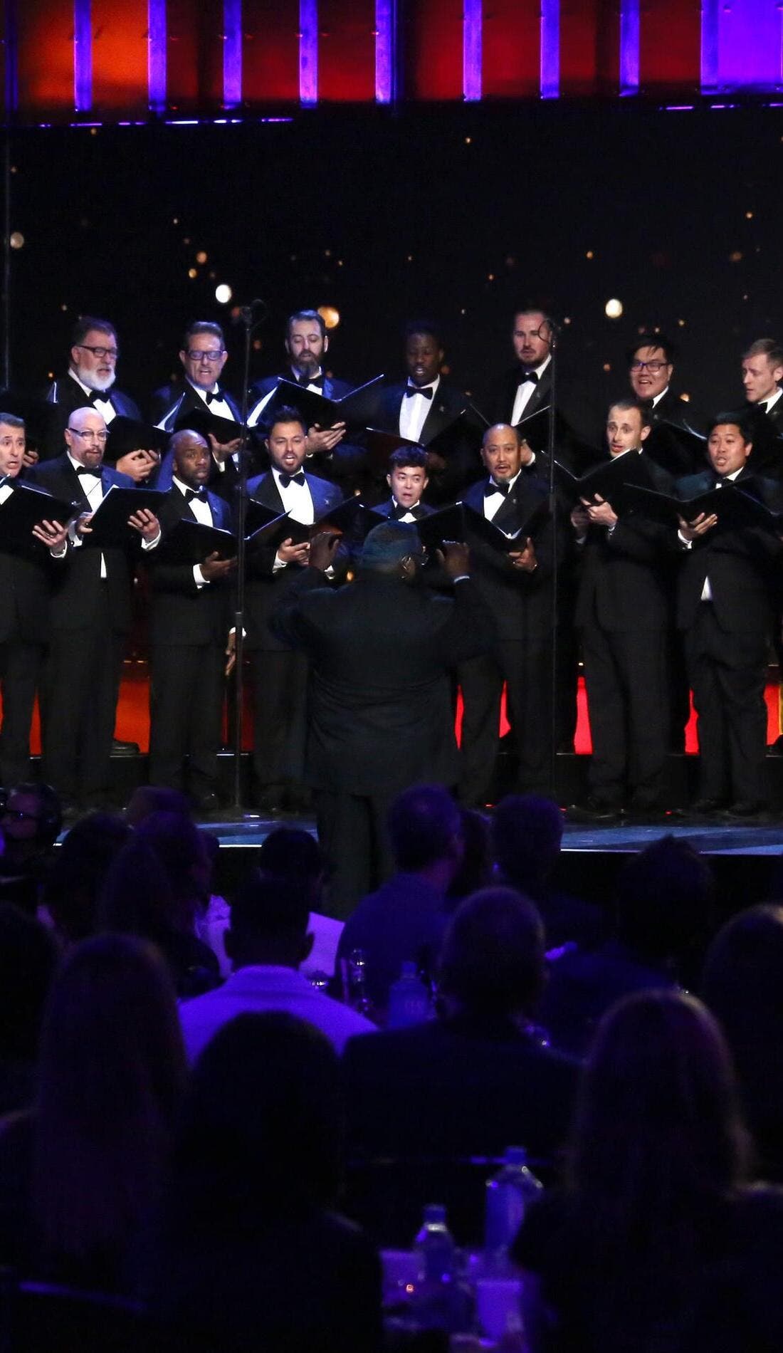 Gay Men's Chorus of Los Angeles promotional image for upcoming events and ticket sales