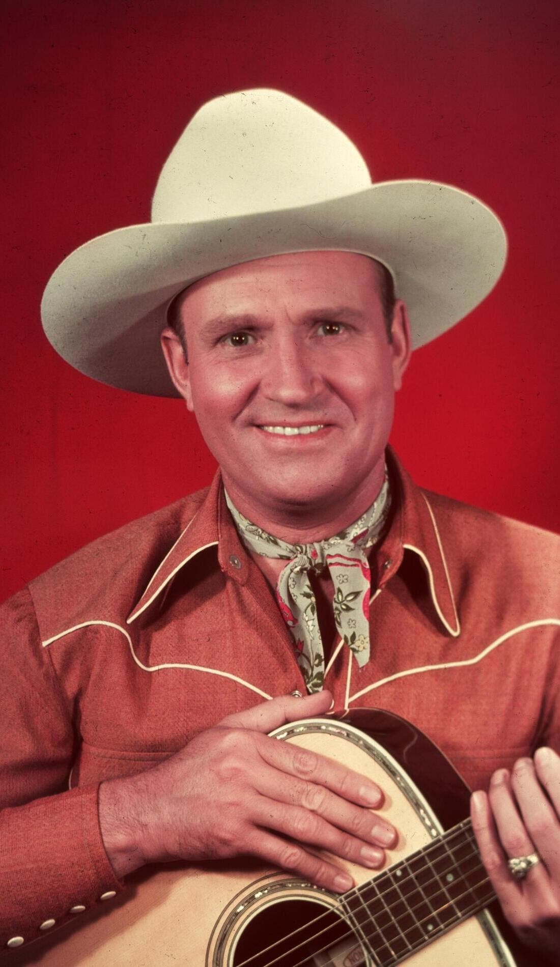 Gene Autry promotional image for upcoming events and ticket sales