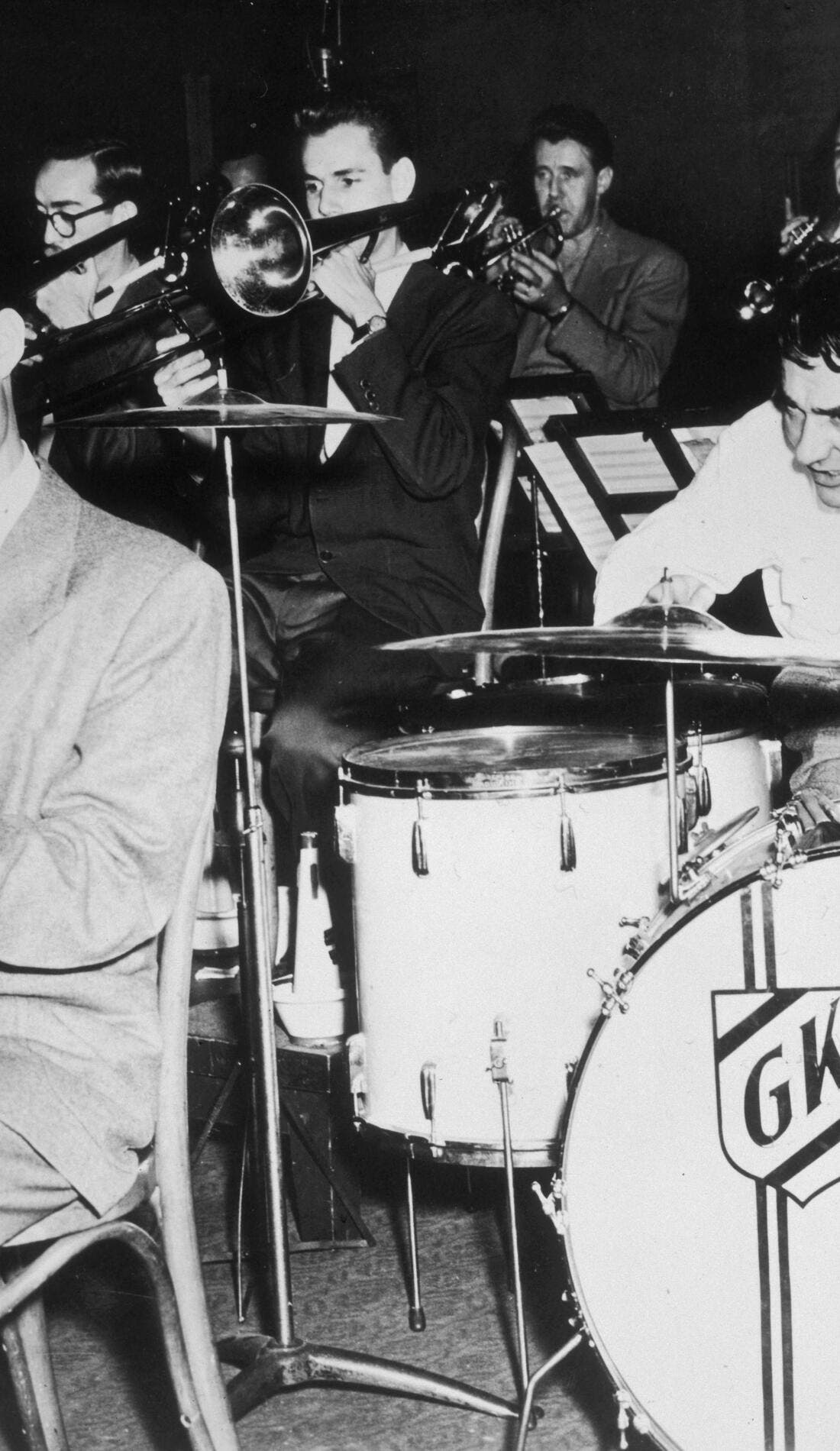 Gene Krupa Big Band promotional image for upcoming events and ticket sales