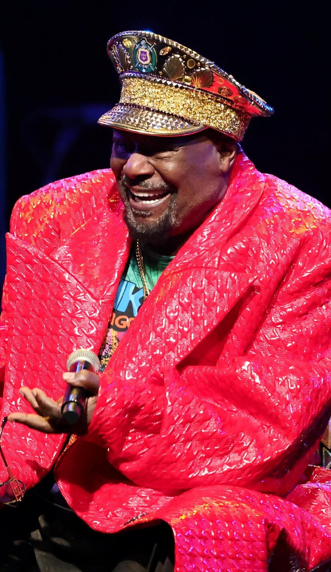 George Clinton promotional image for upcoming events and ticket sales in Houston