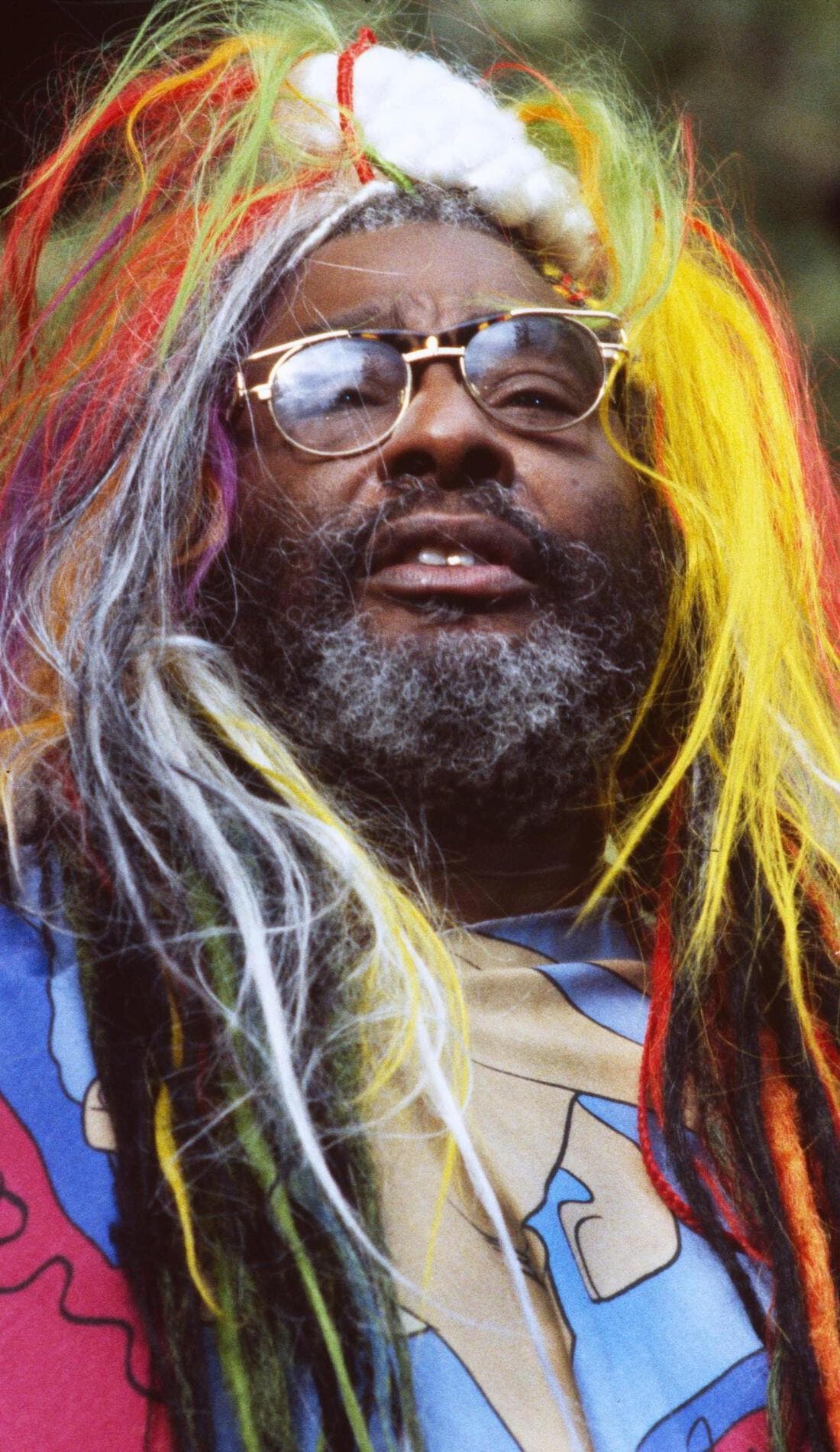 George Clinton & Parliament Funkadelic promotional image for upcoming events and ticket sales