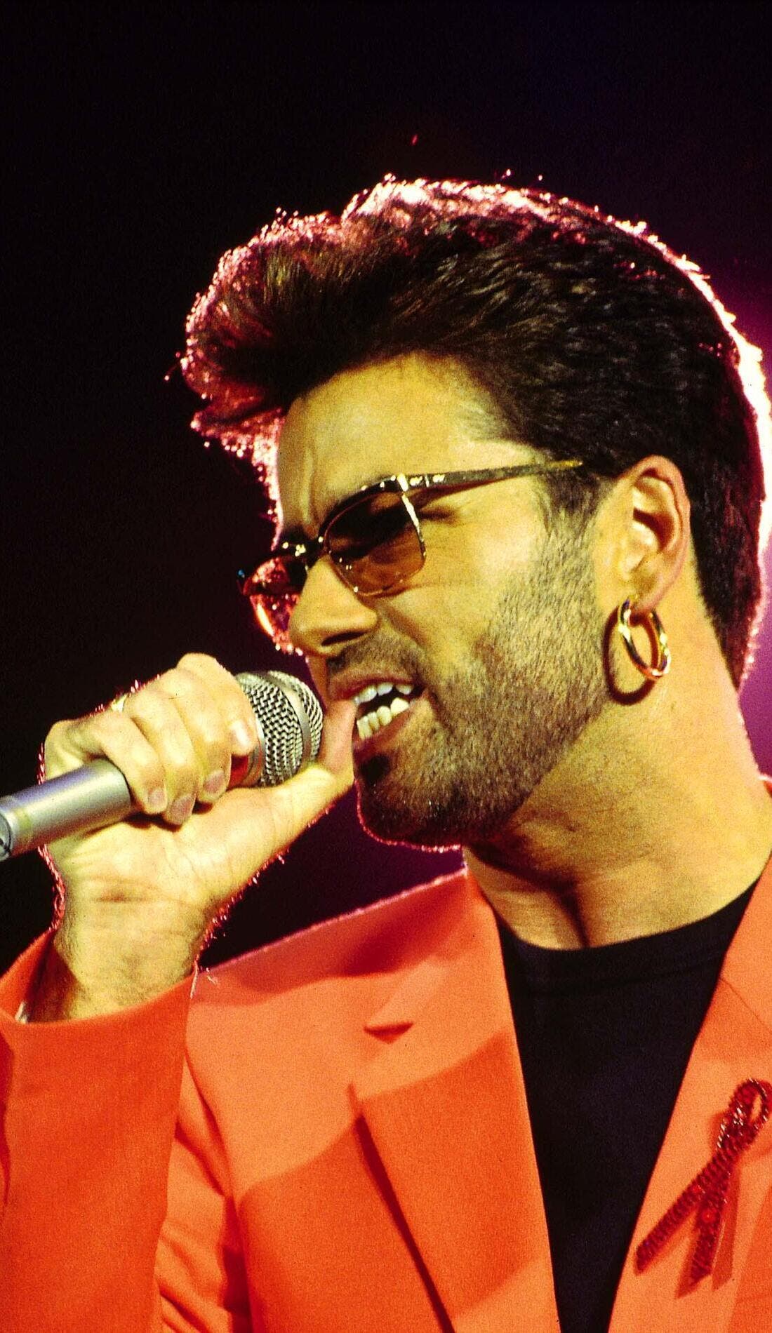 George Michael promotional image for upcoming events and ticket sales