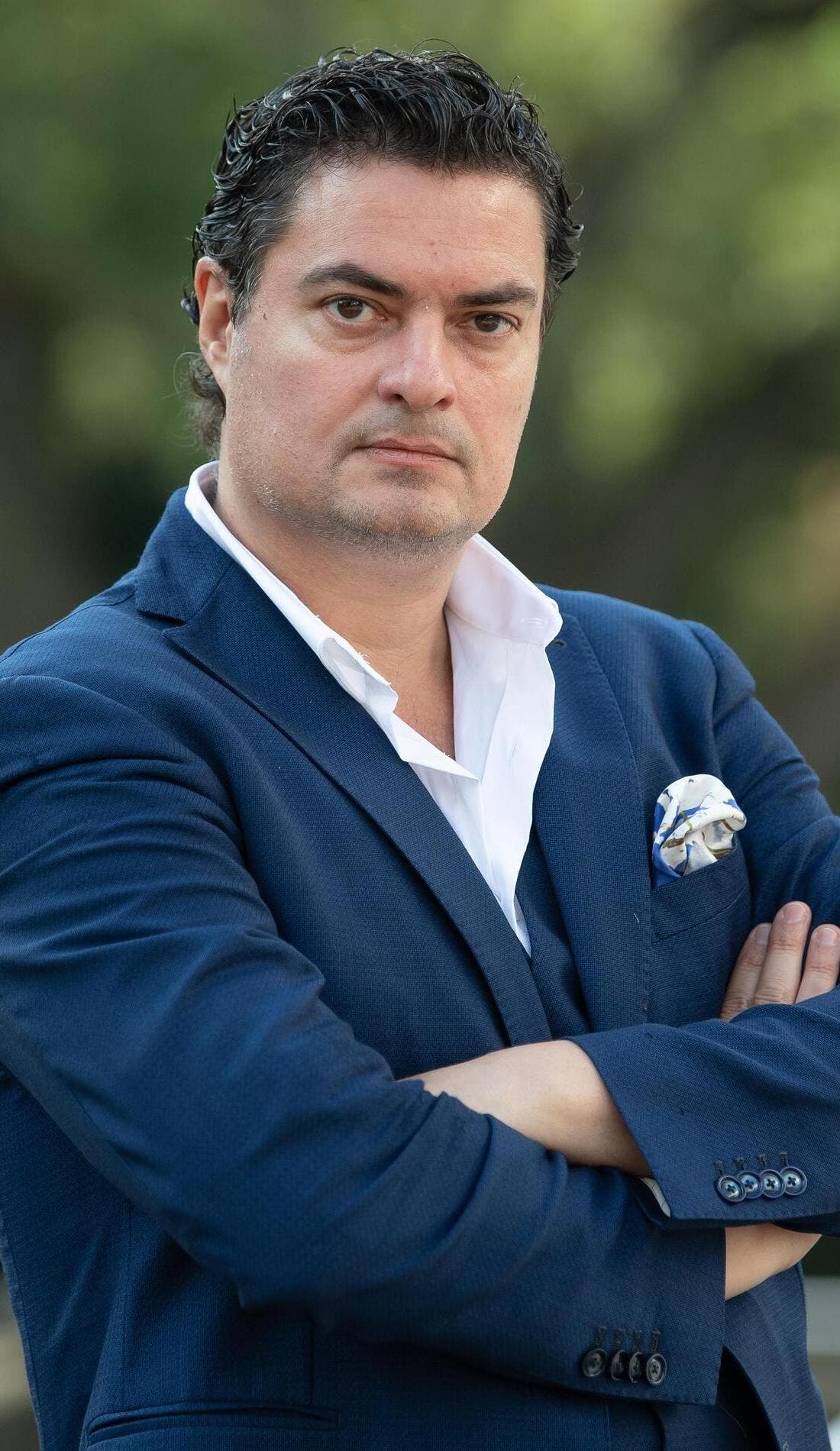 George Petrou promotional image for upcoming events and ticket sales