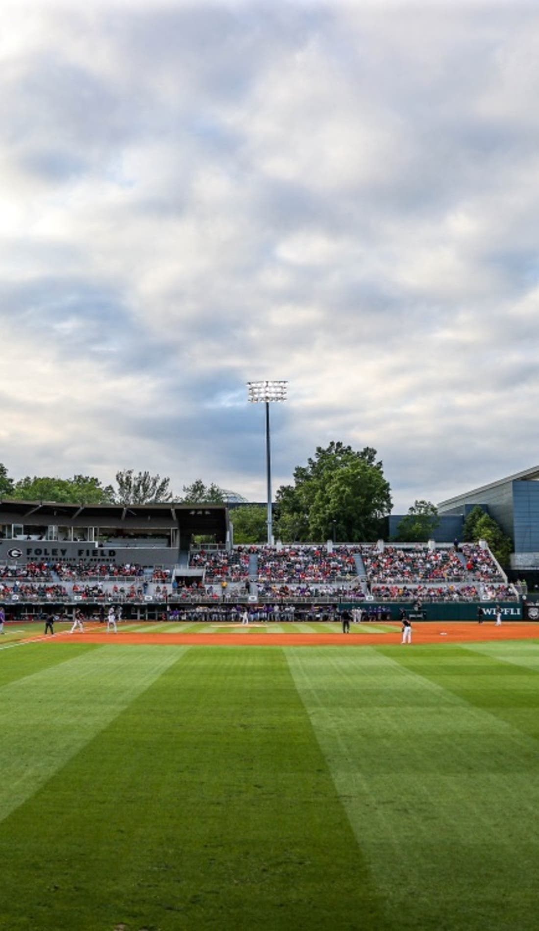 Georgia Bulldogs Baseball promotional image for upcoming events and ticket sales