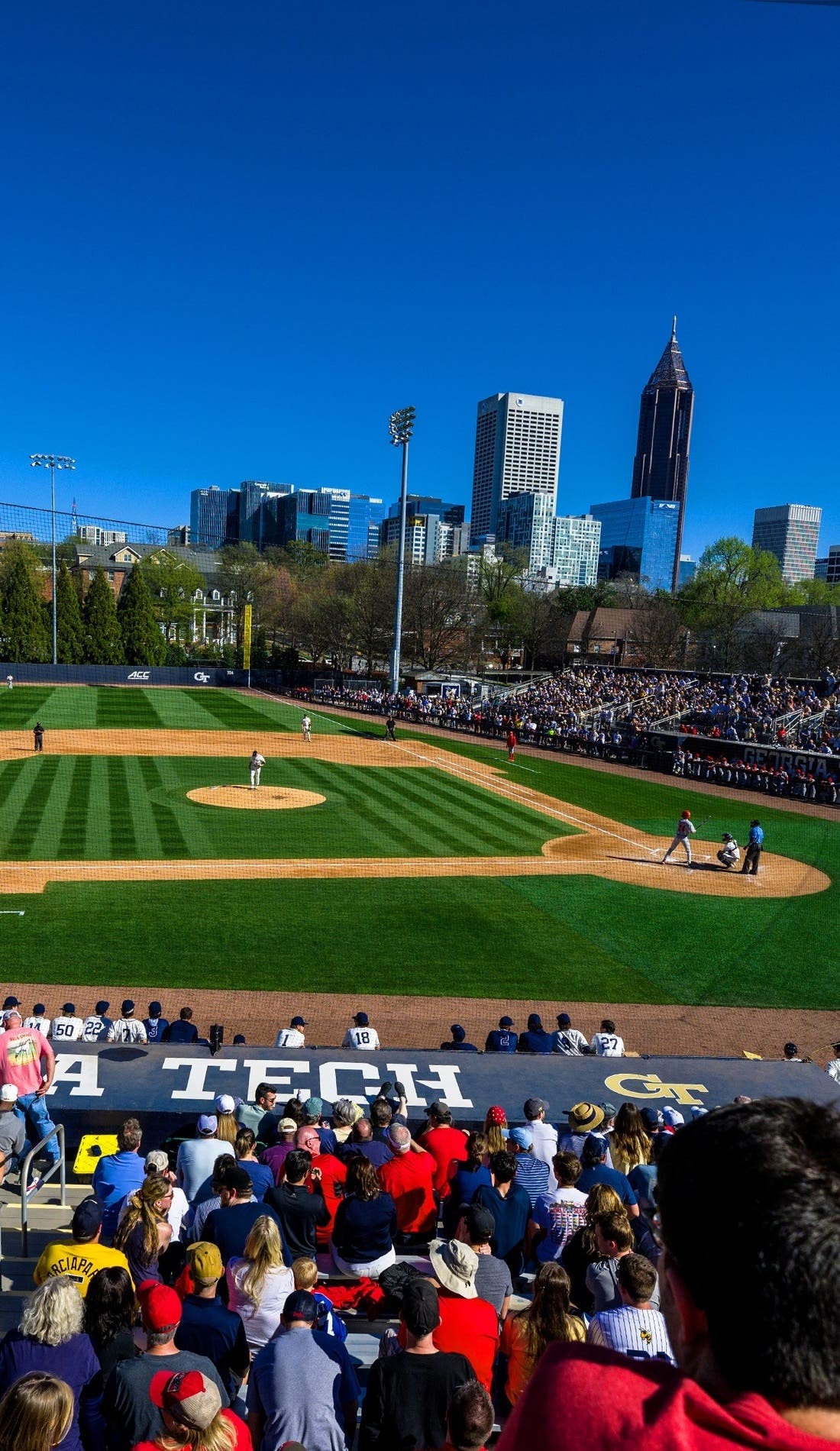 Georgia Tech Yellow Jackets Baseball promotional image for upcoming events and ticket sales