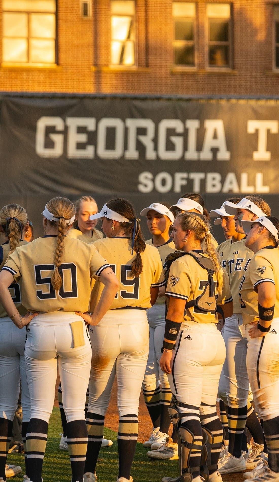 Georgia Tech Yellow Jackets Softball promotional image for upcoming events and ticket sales