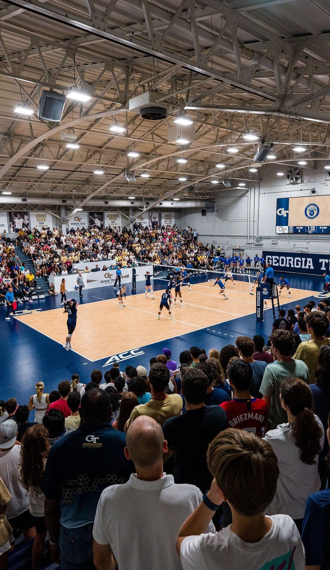 Georgia Tech Yellow Jackets Womens Volleyball promotional image for upcoming events and ticket sales