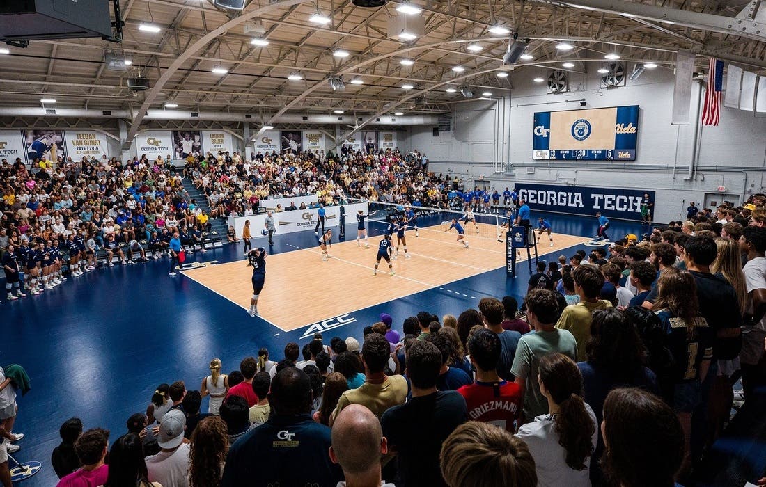 Promotional image for Georgia Tech Yellow Jackets Womens Volleyball tickets