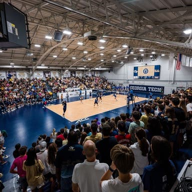 Promotional image of Georgia Tech Yellow Jackets Womens Volleyball