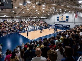 Georgia Tech Yellow Jackets Womens Volleyball at O'Keefe Gymnasium