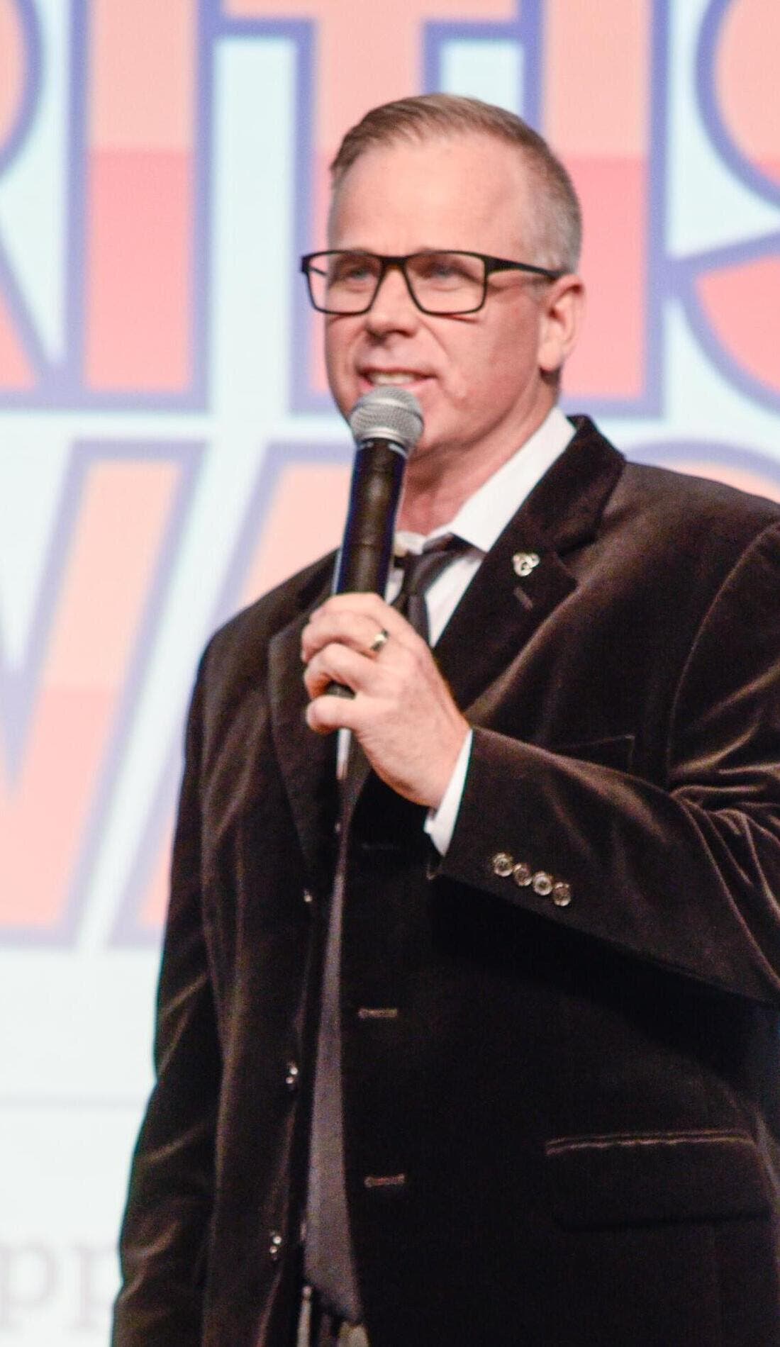 Gerry Dee promotional image for upcoming events and ticket sales