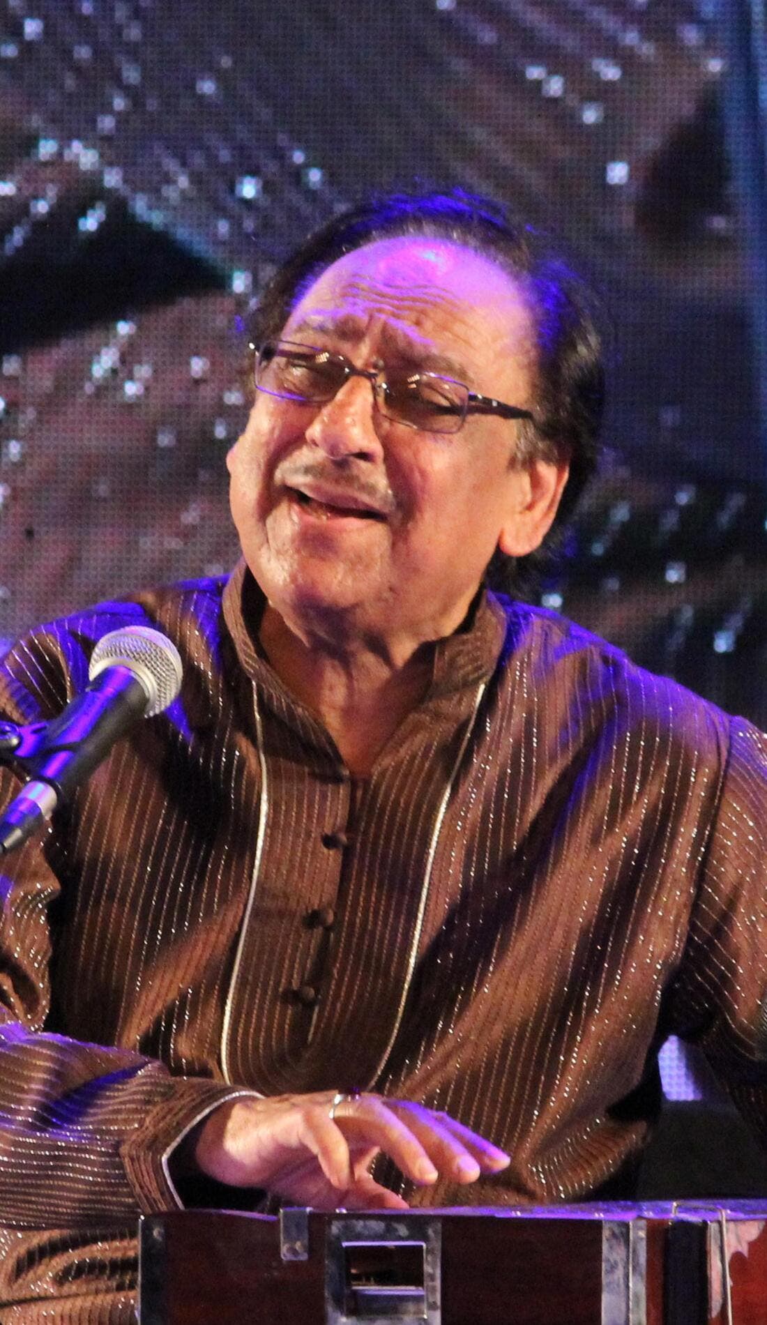 Ghulam Ali promotional image for upcoming events and ticket sales