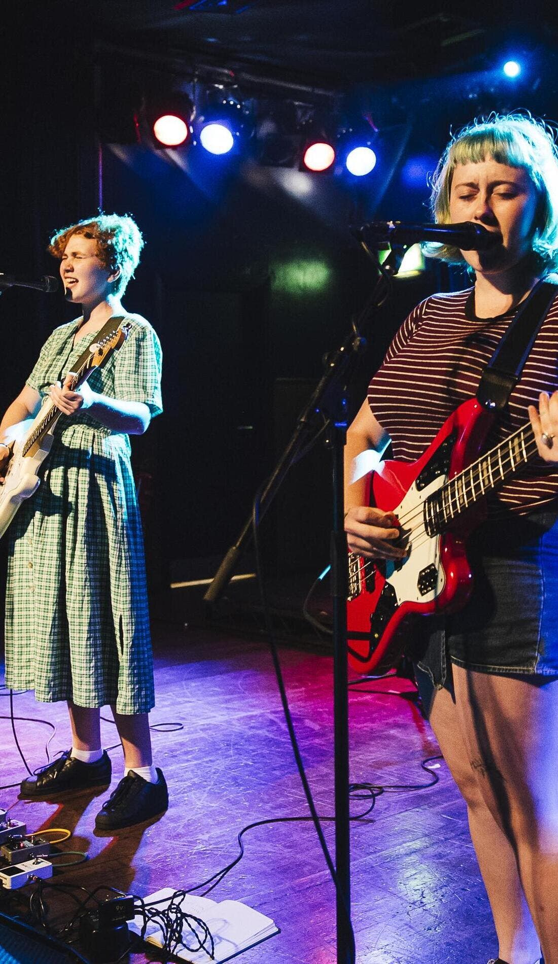 Girlpool promotional image for upcoming events and ticket sales