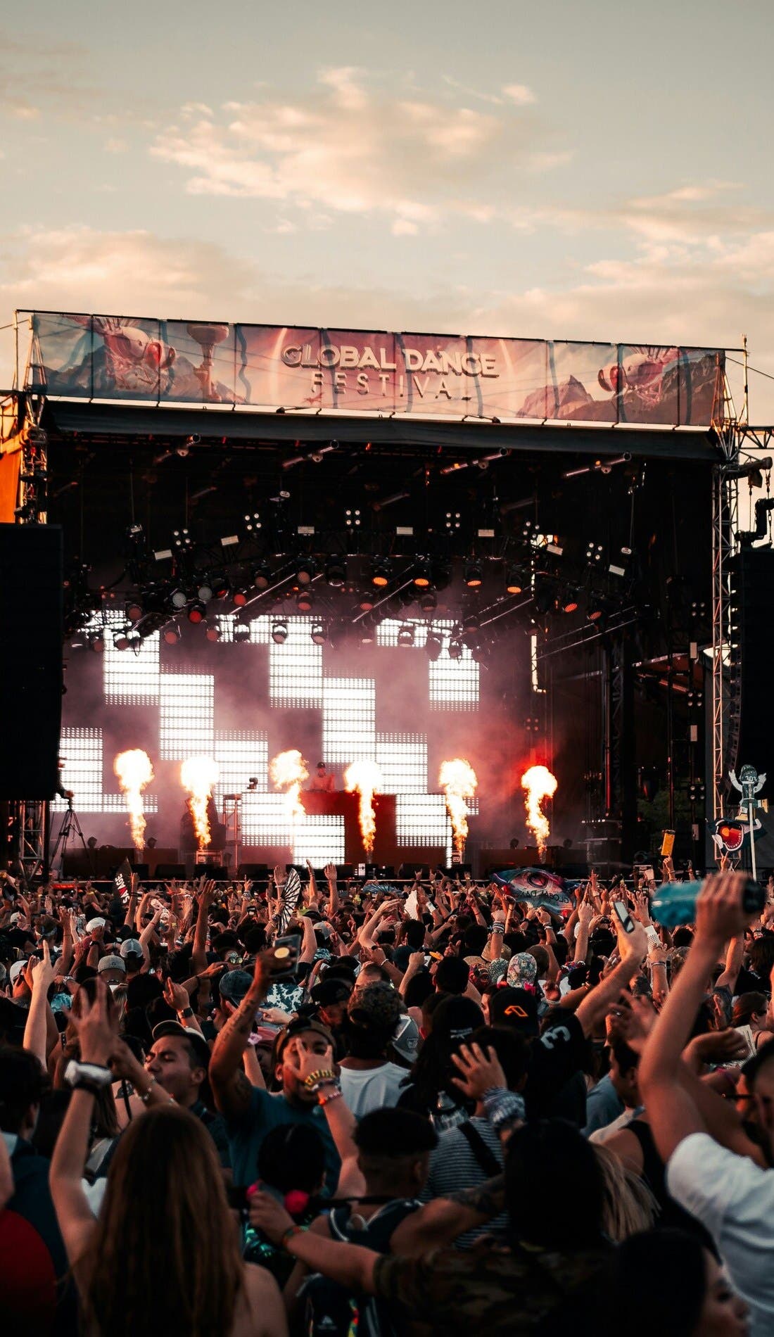 Global Dance Festival promotional image for upcoming events and ticket sales