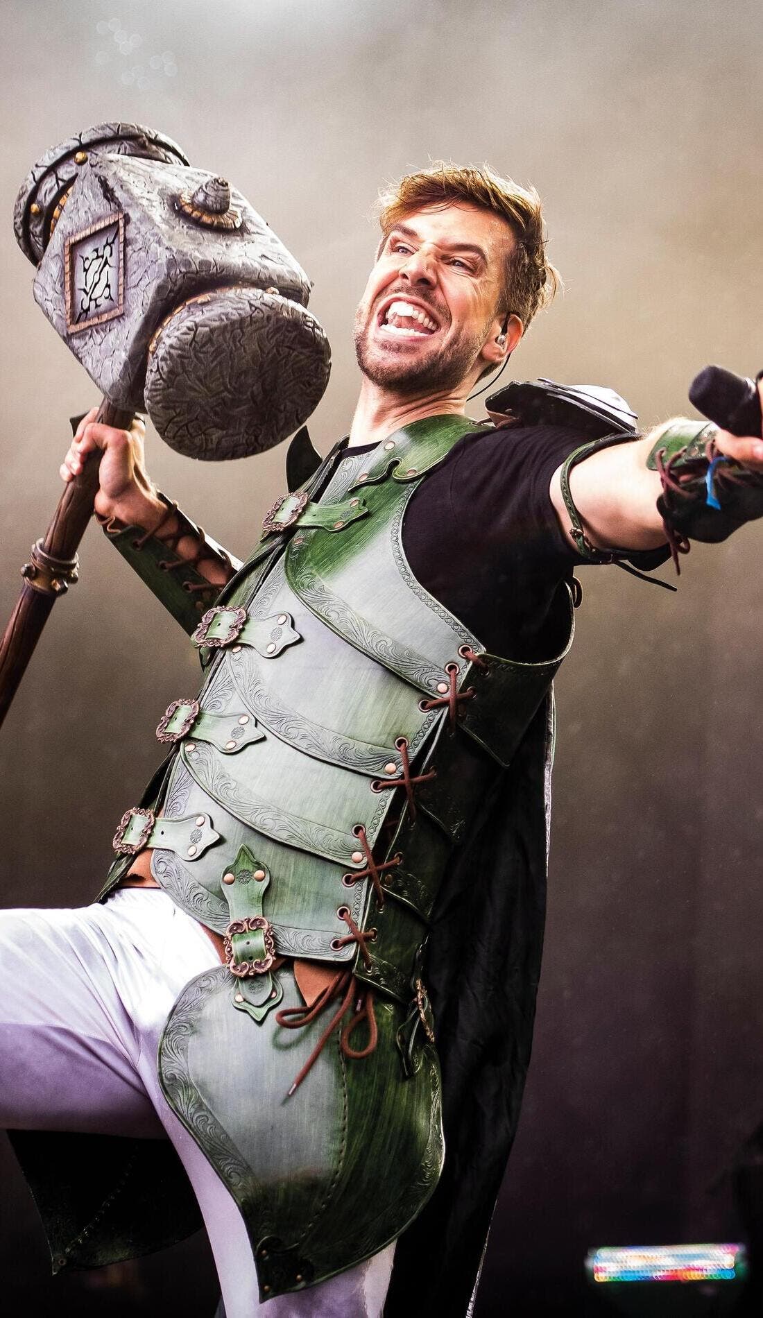 Gloryhammer promotional image for upcoming events and ticket sales