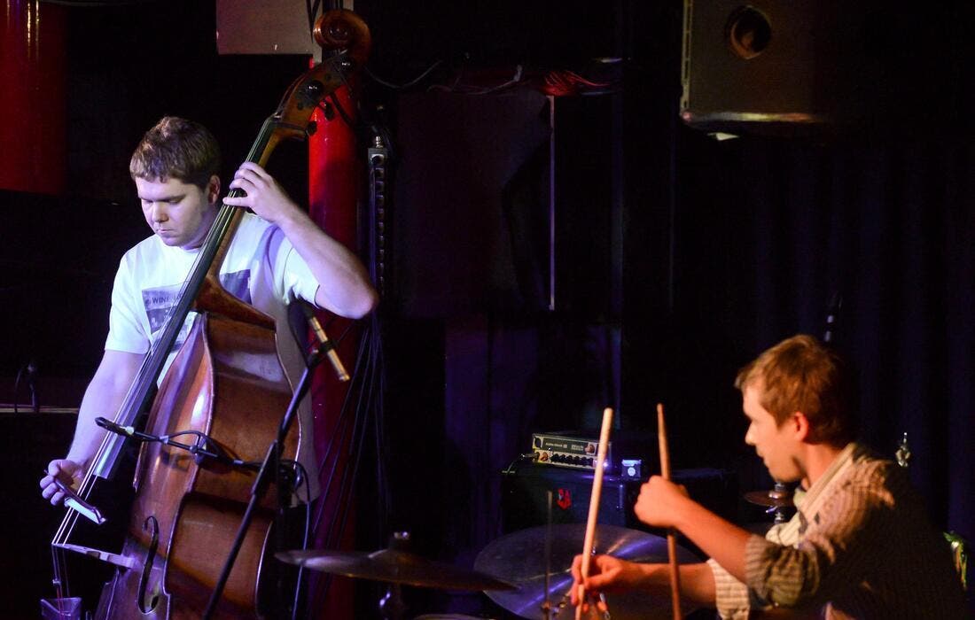 Promotional image for GoGo Penguin (16+) tickets at Le Poisson Rouge on Oct 11, 2025