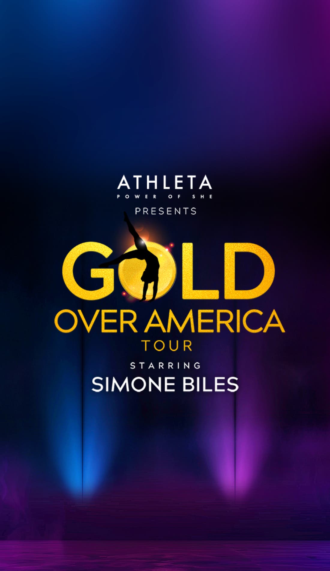 Gold Over America Tour promotional image for upcoming events and ticket sales
