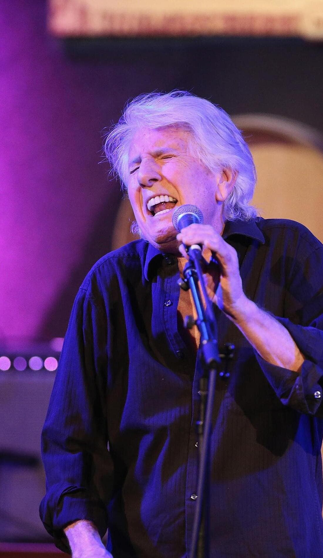 Graham Nash promotional image for upcoming events and ticket sales