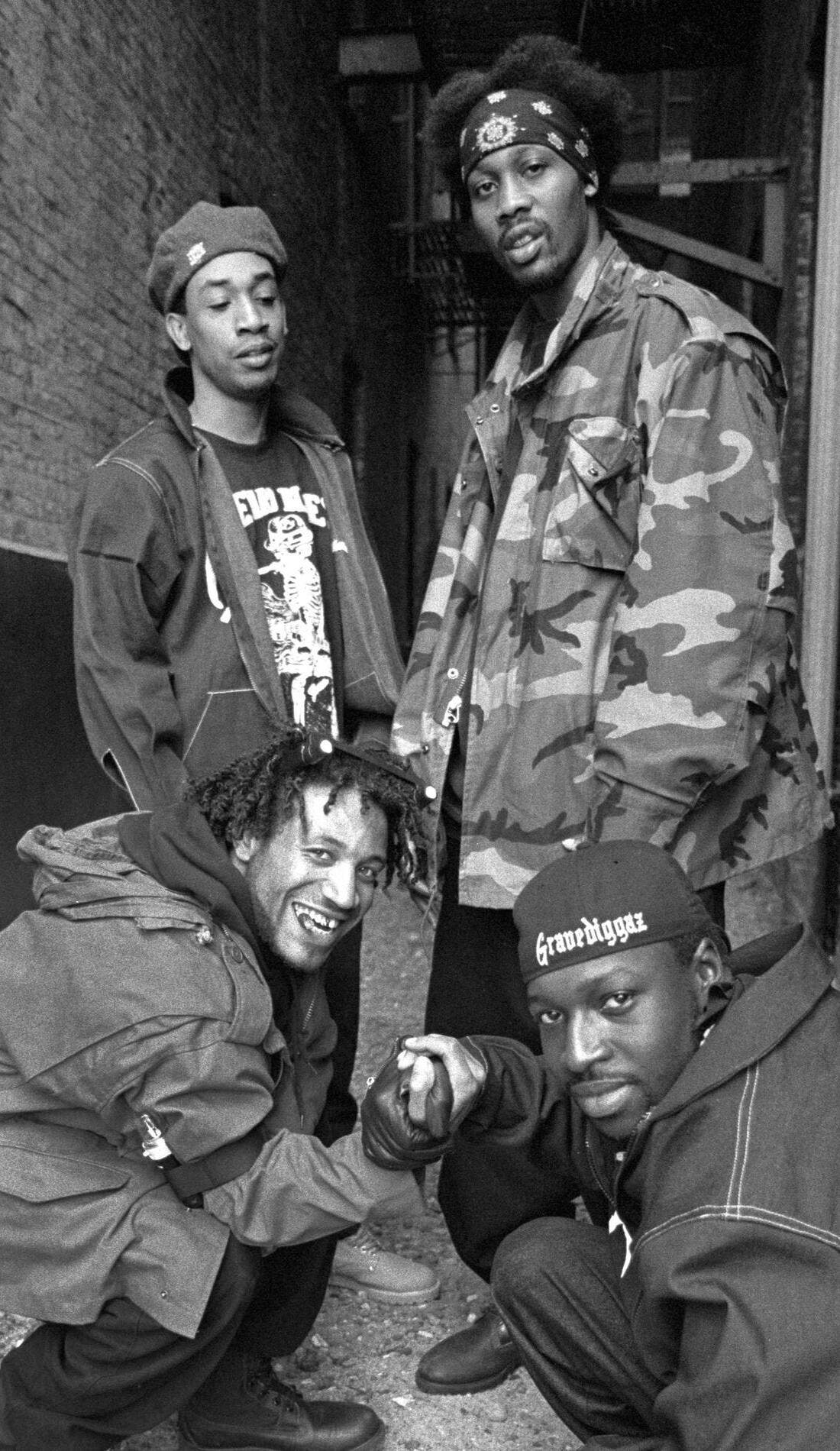 Gravediggaz promotional image for upcoming events and ticket sales