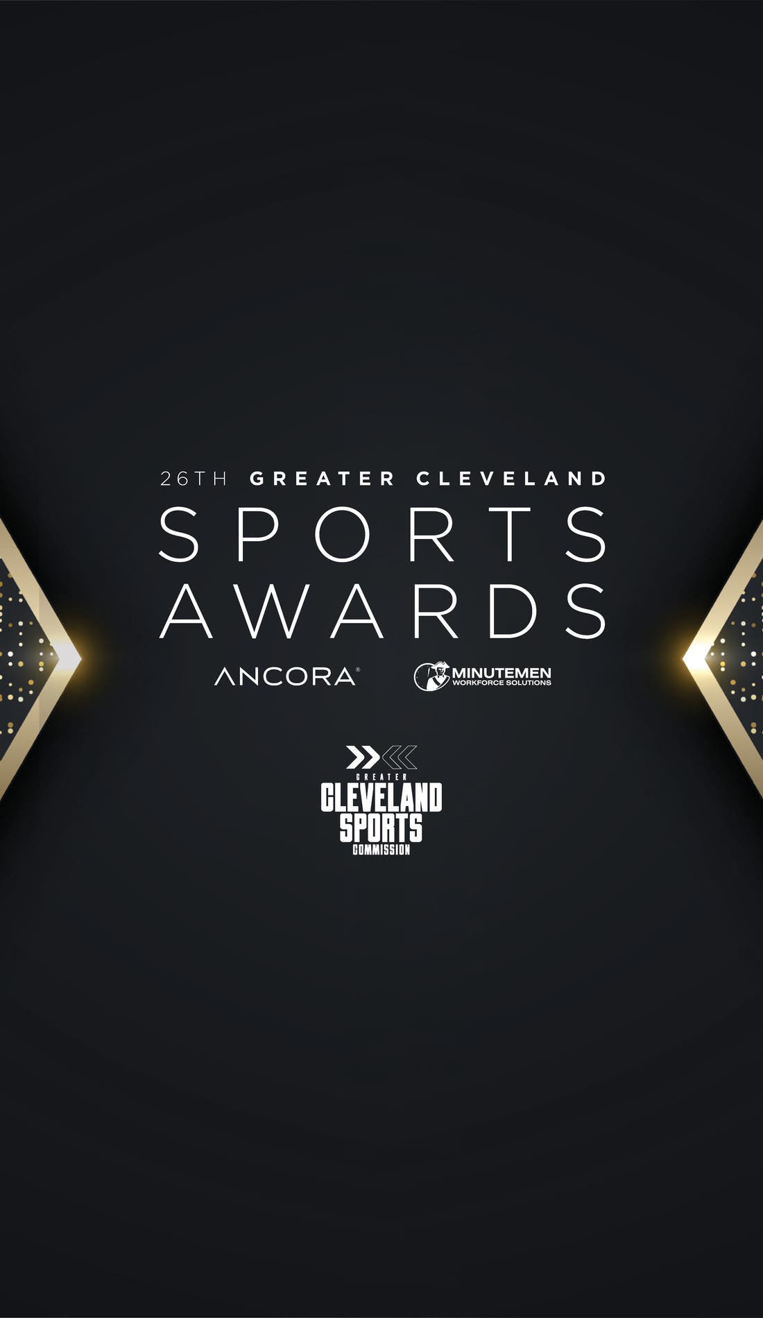 Greater Cleveland Sports Awards promotional image for upcoming events and ticket sales