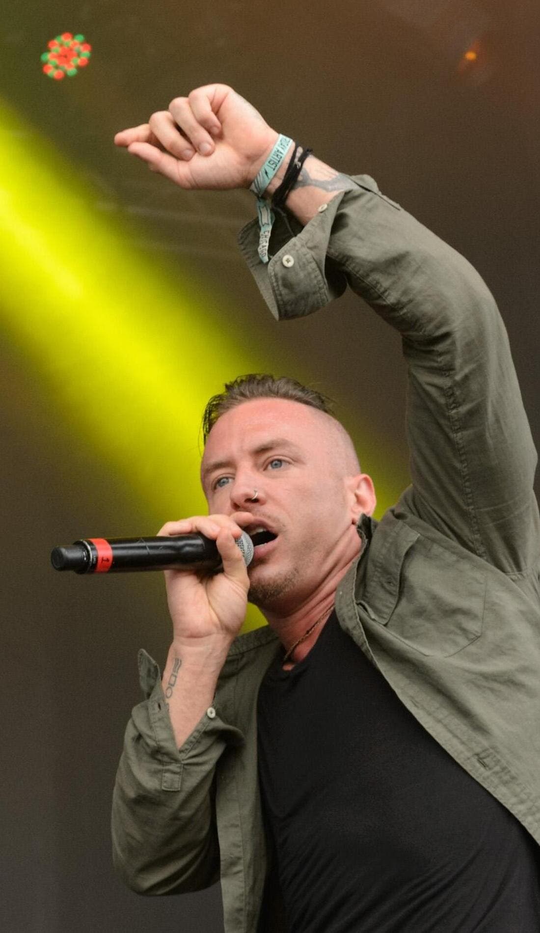 Greg Puciato promotional image for upcoming events and ticket sales