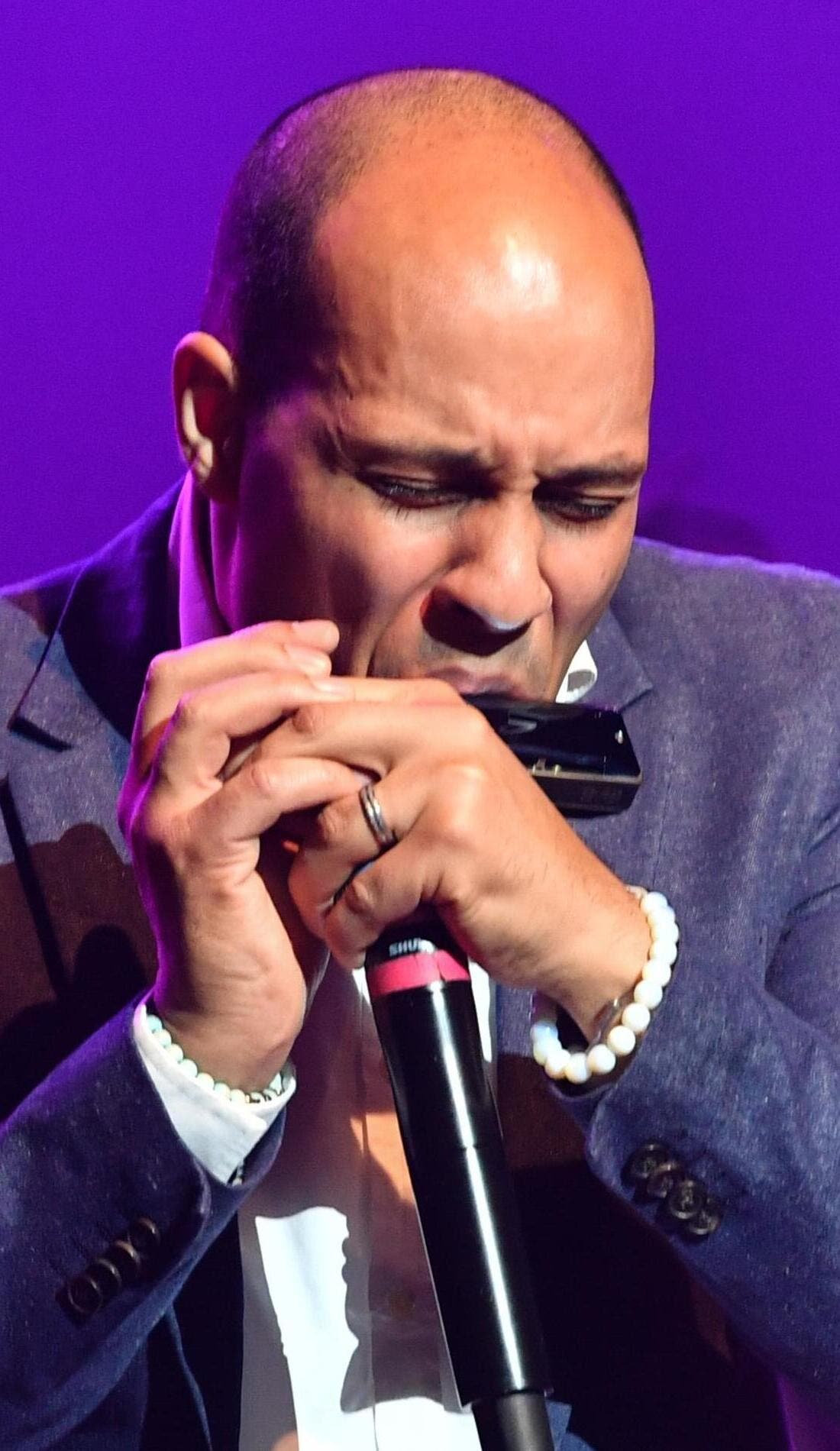 Gregoire Maret promotional image for upcoming events and ticket sales