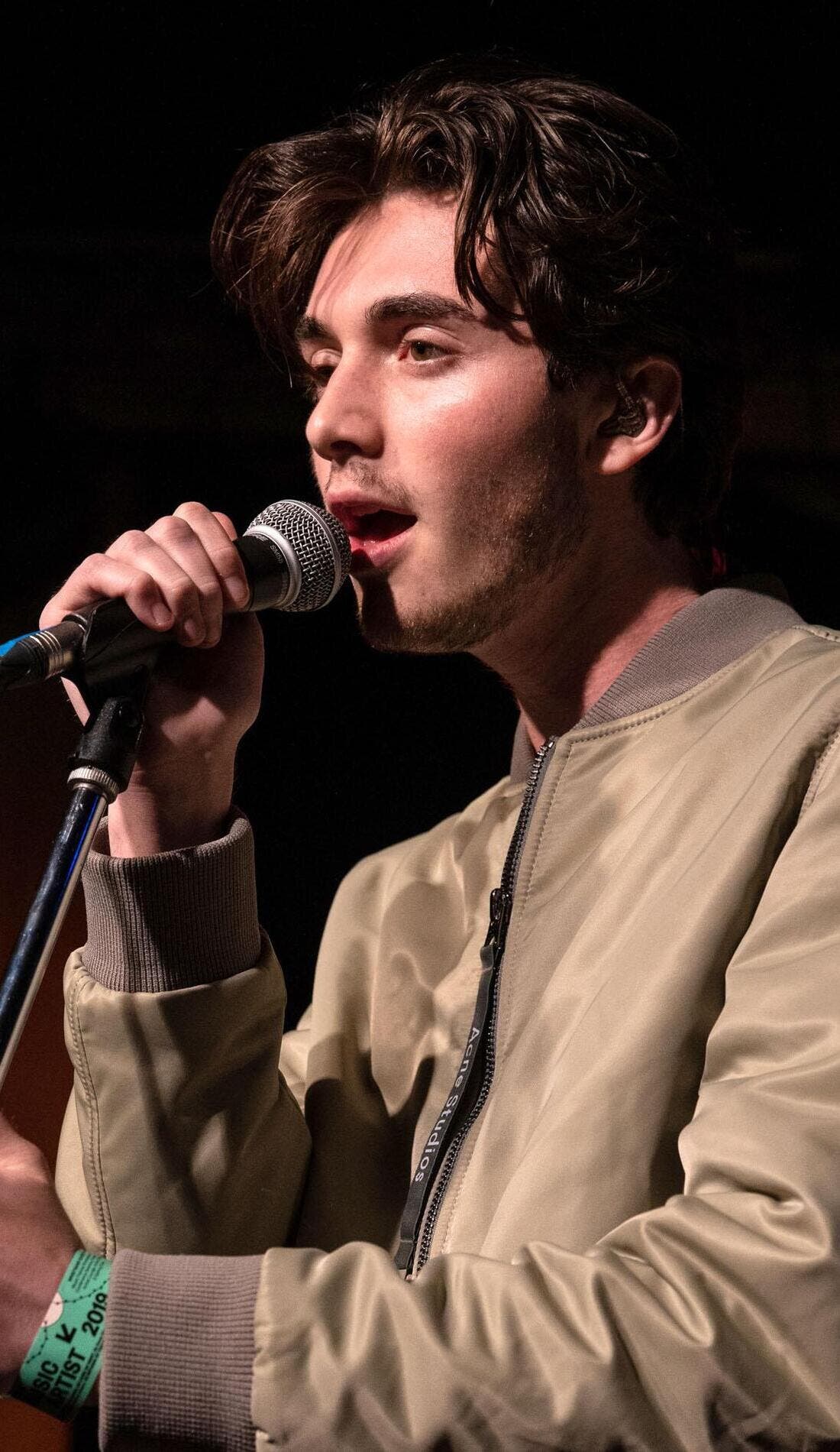 Greyson Chance promotional image for upcoming events and ticket sales