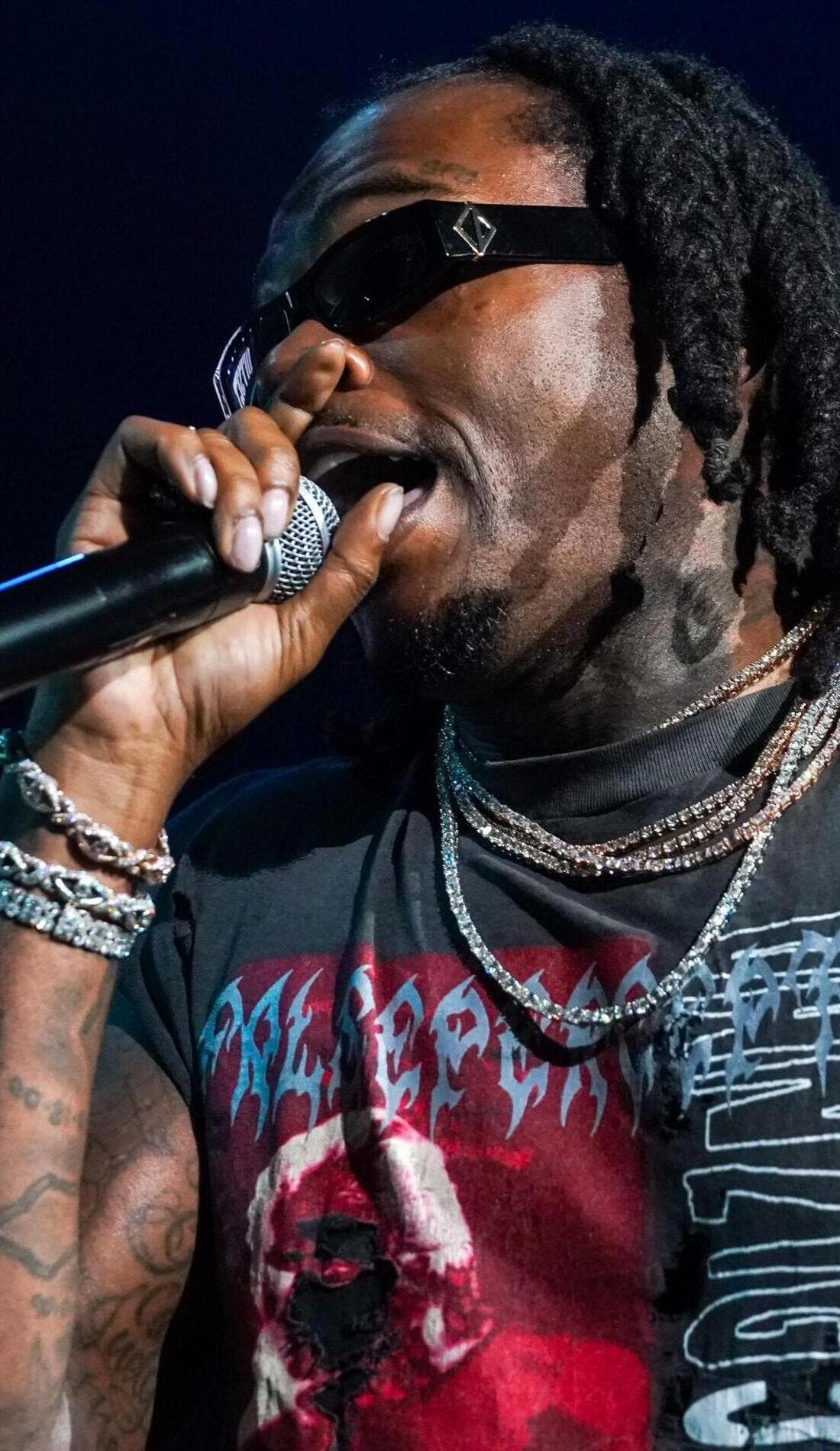 Gunna promotional image for upcoming events and ticket sales