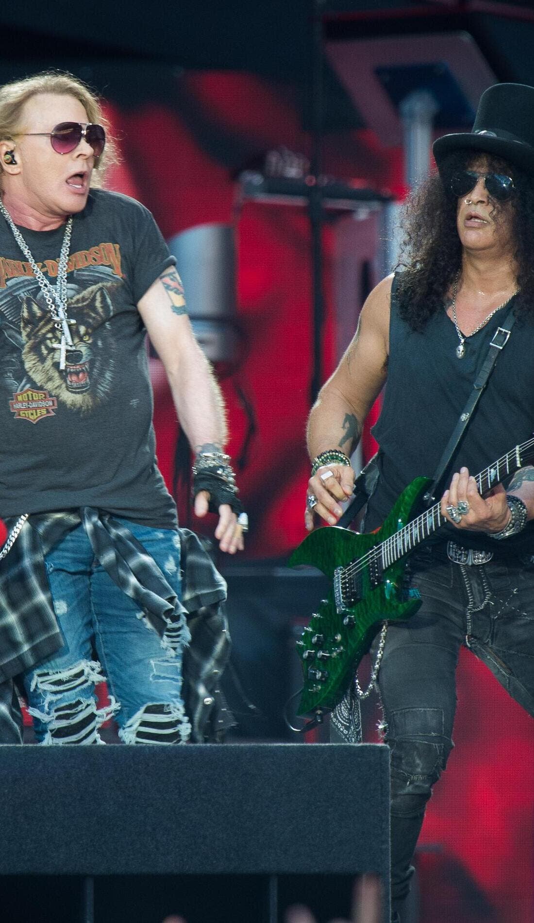 Guns N' Roses promotional image for upcoming events and ticket sales