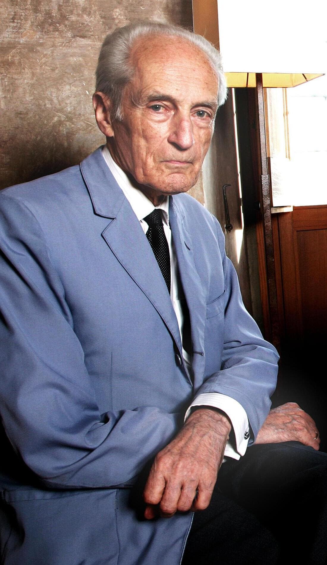 Gustav Leonhardt promotional image for upcoming events and ticket sales