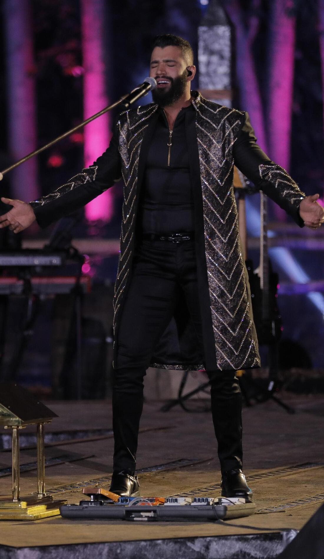 Gusttavo Lima promotional image for upcoming events and ticket sales