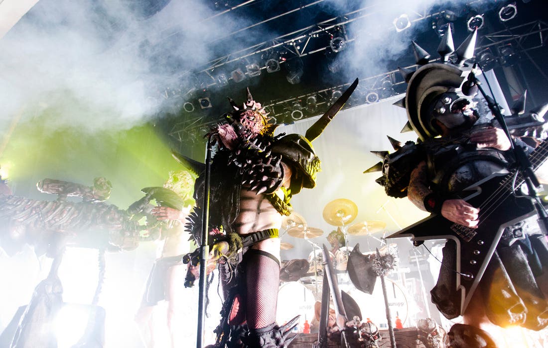 Promotional image for GWAR with Helmet, Dwarves, Blood Vulture tickets at Vibes Event Center on Nov 8, 2025