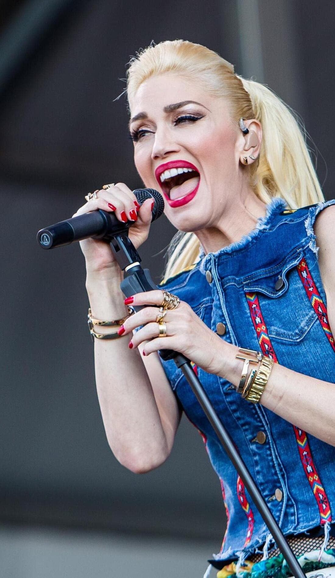 Gwen Stefani promotional image for upcoming events and ticket sales
