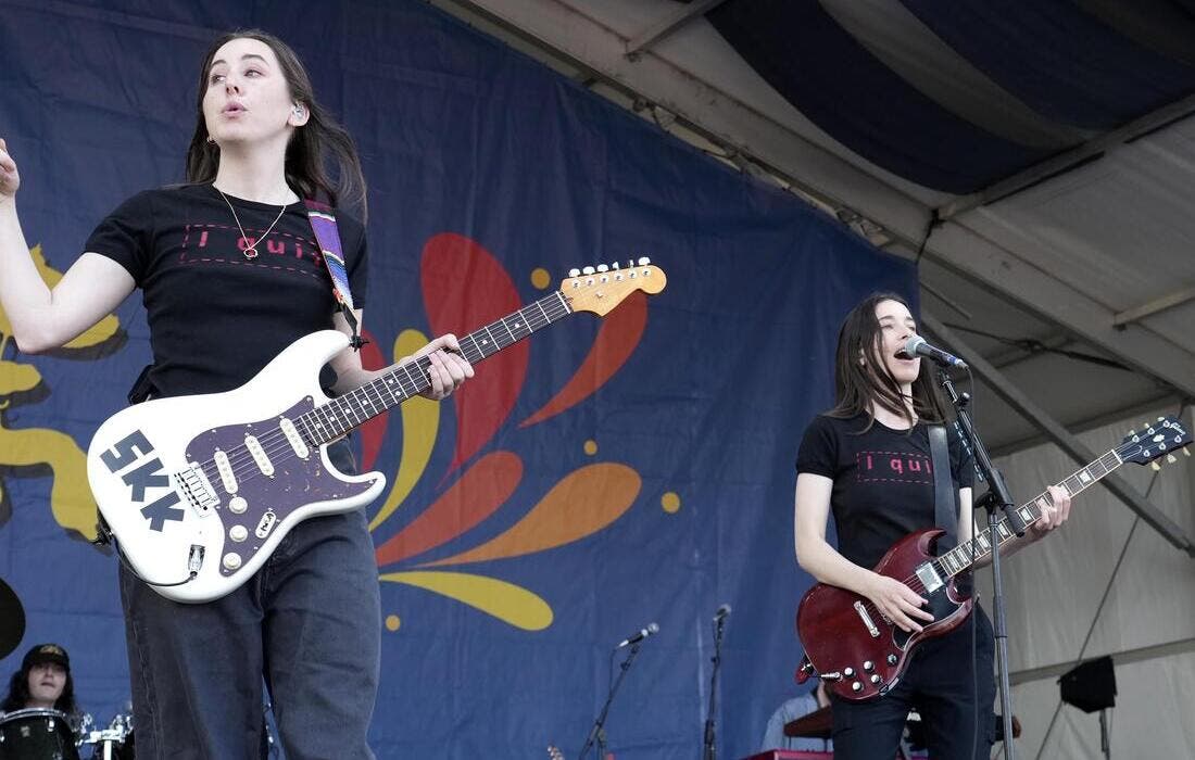 Promotional image for HAIM tickets