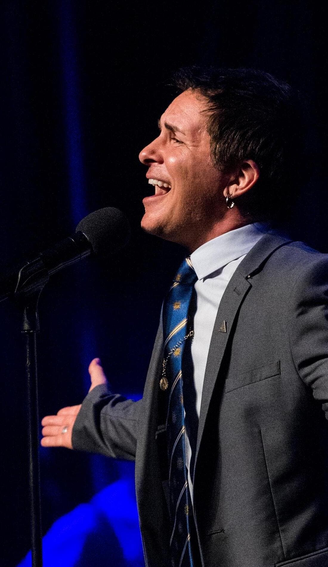 Hal Sparks promotional image for upcoming events and ticket sales