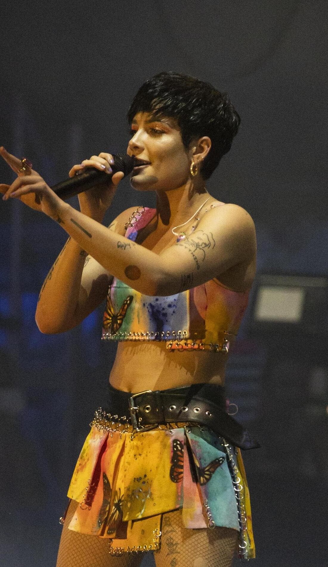 Halsey promotional image for upcoming events and ticket sales