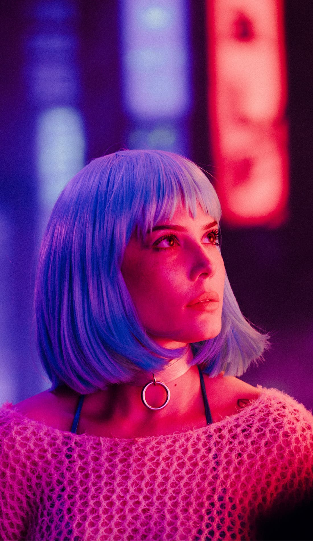 Halsey promotional image for upcoming events and ticket sales
