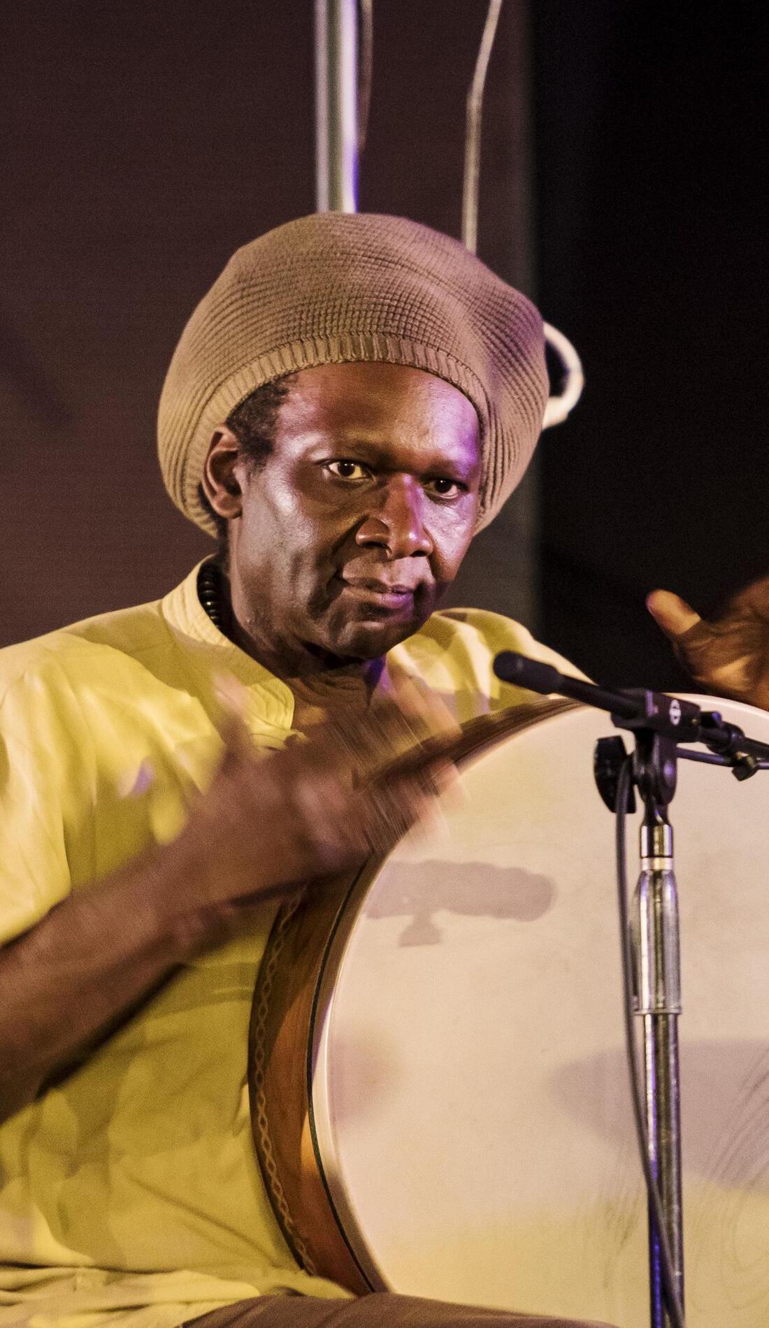 Hamid Drake promotional image for upcoming events and ticket sales