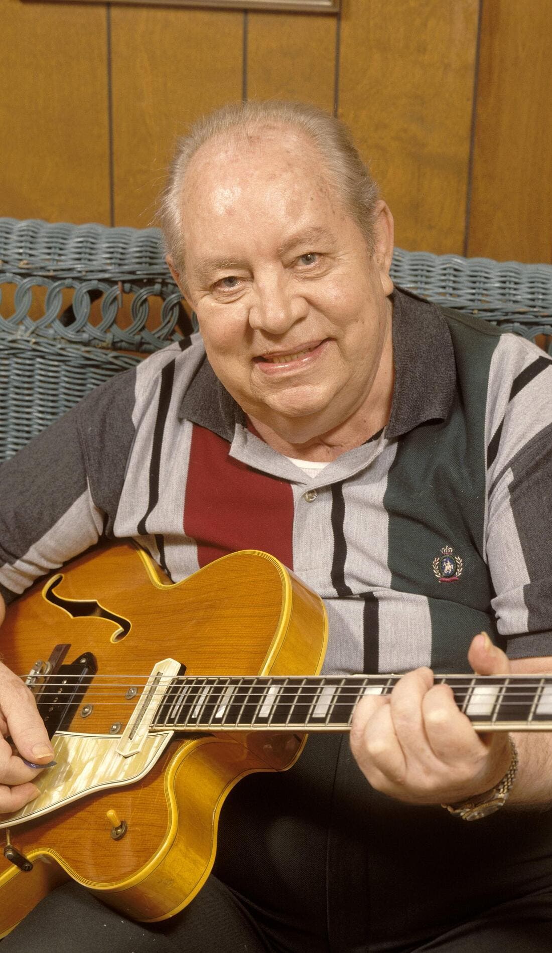 Hank Garland promotional image for upcoming events and ticket sales