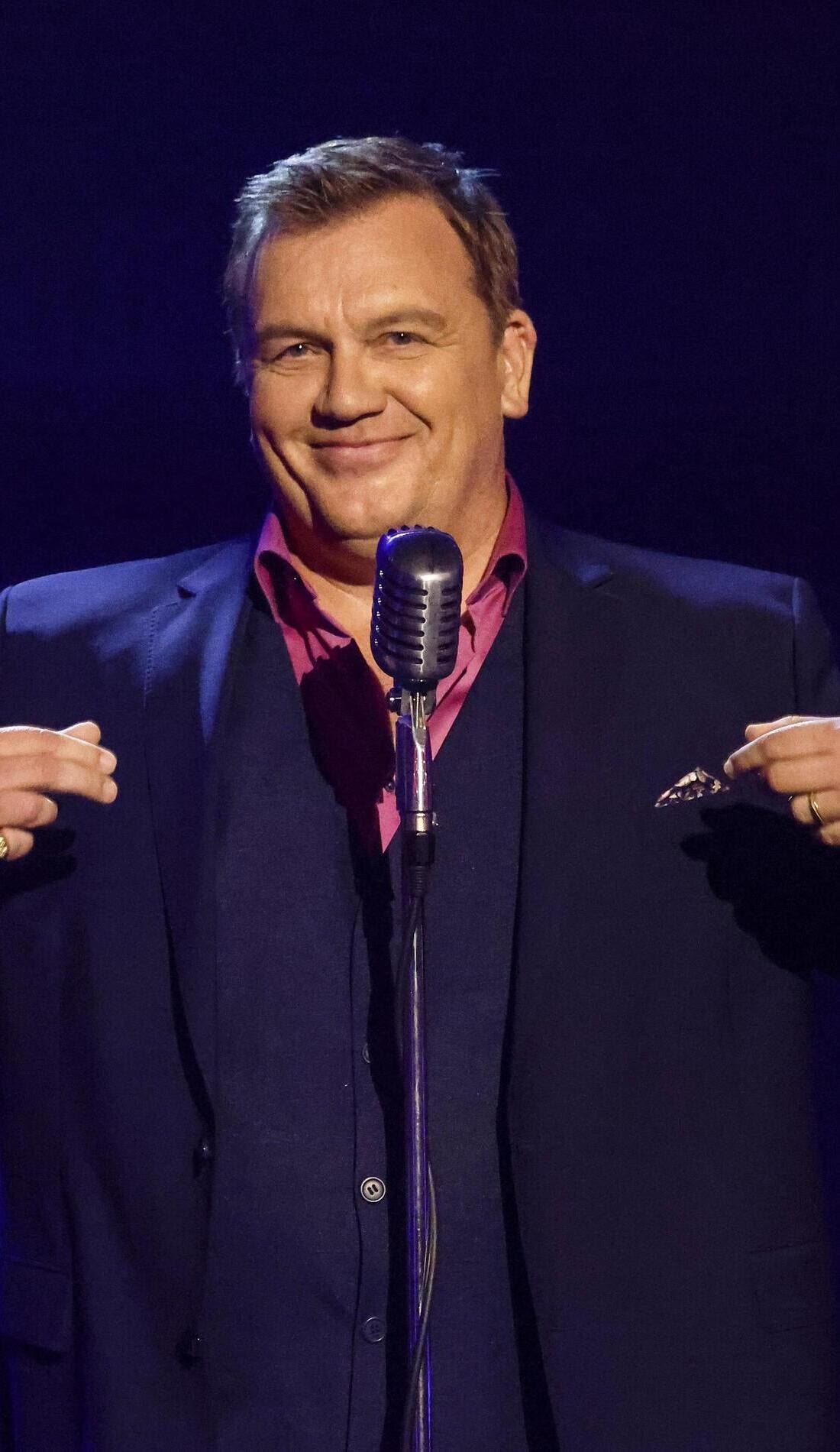 Hape Kerkeling promotional image for upcoming events and ticket sales