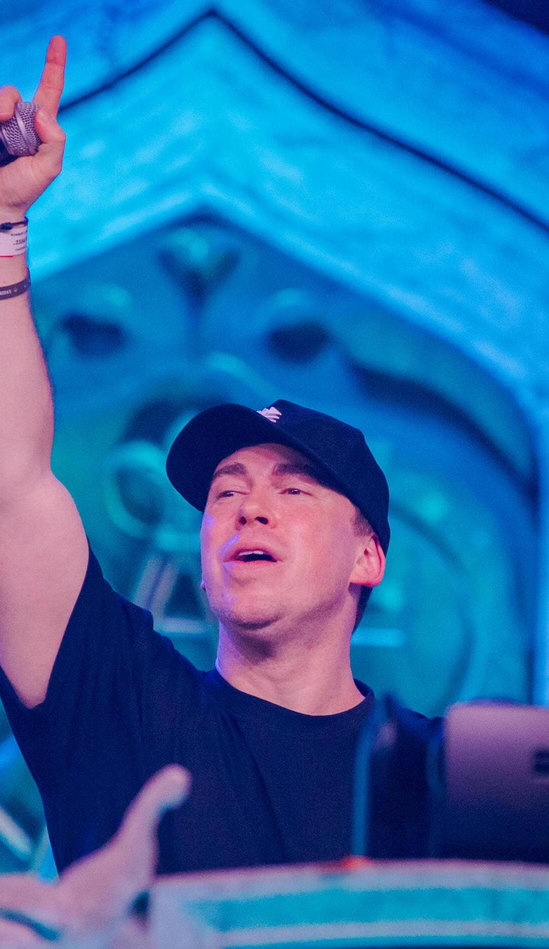 Hardwell promotional image for upcoming events and ticket sales