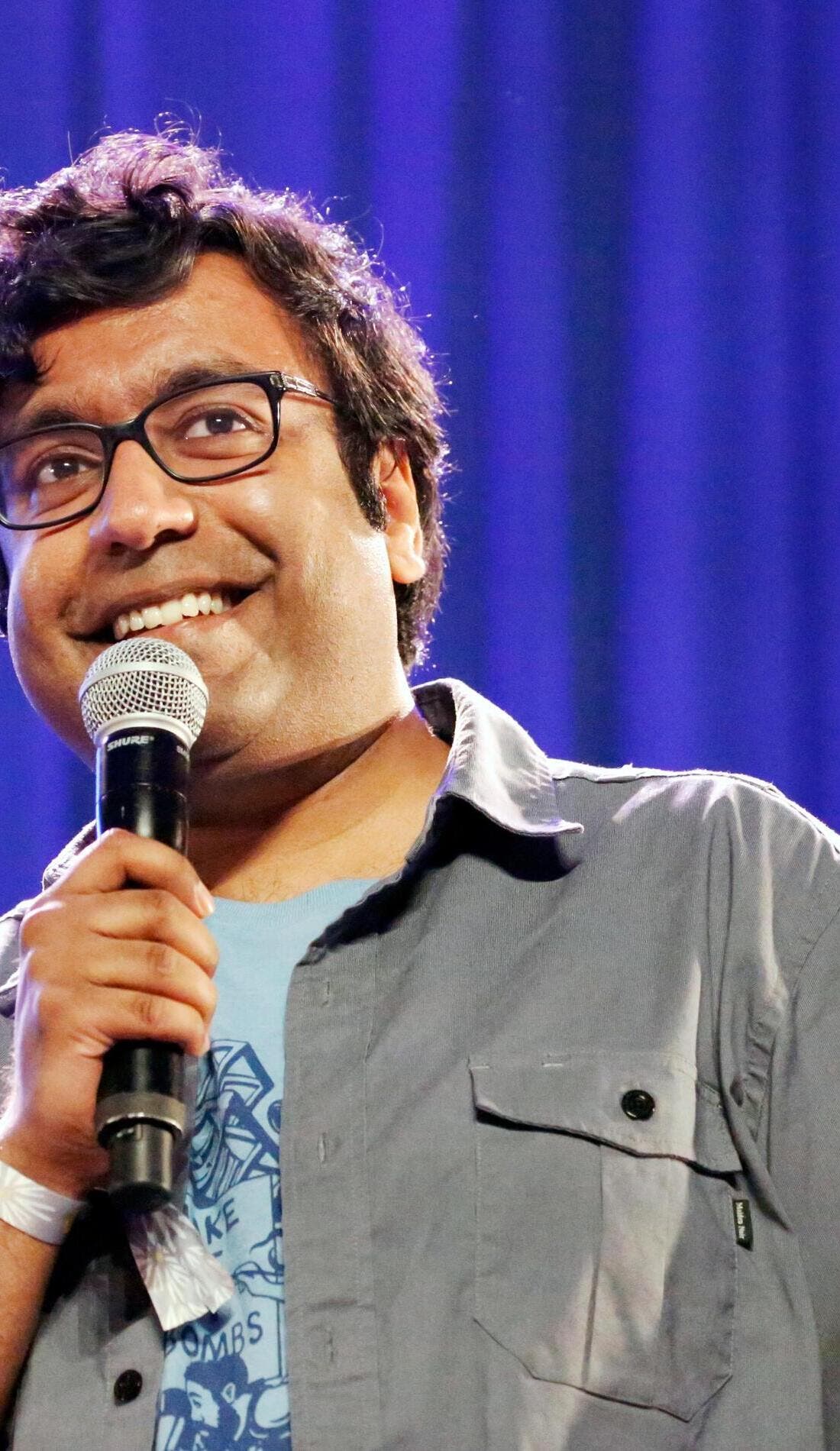 Hari Kondabolu promotional image for upcoming events and ticket sales