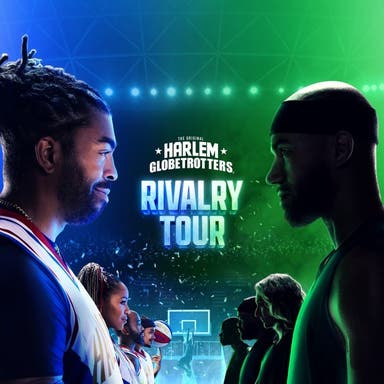 Promotional image of Harlem Globetrotters