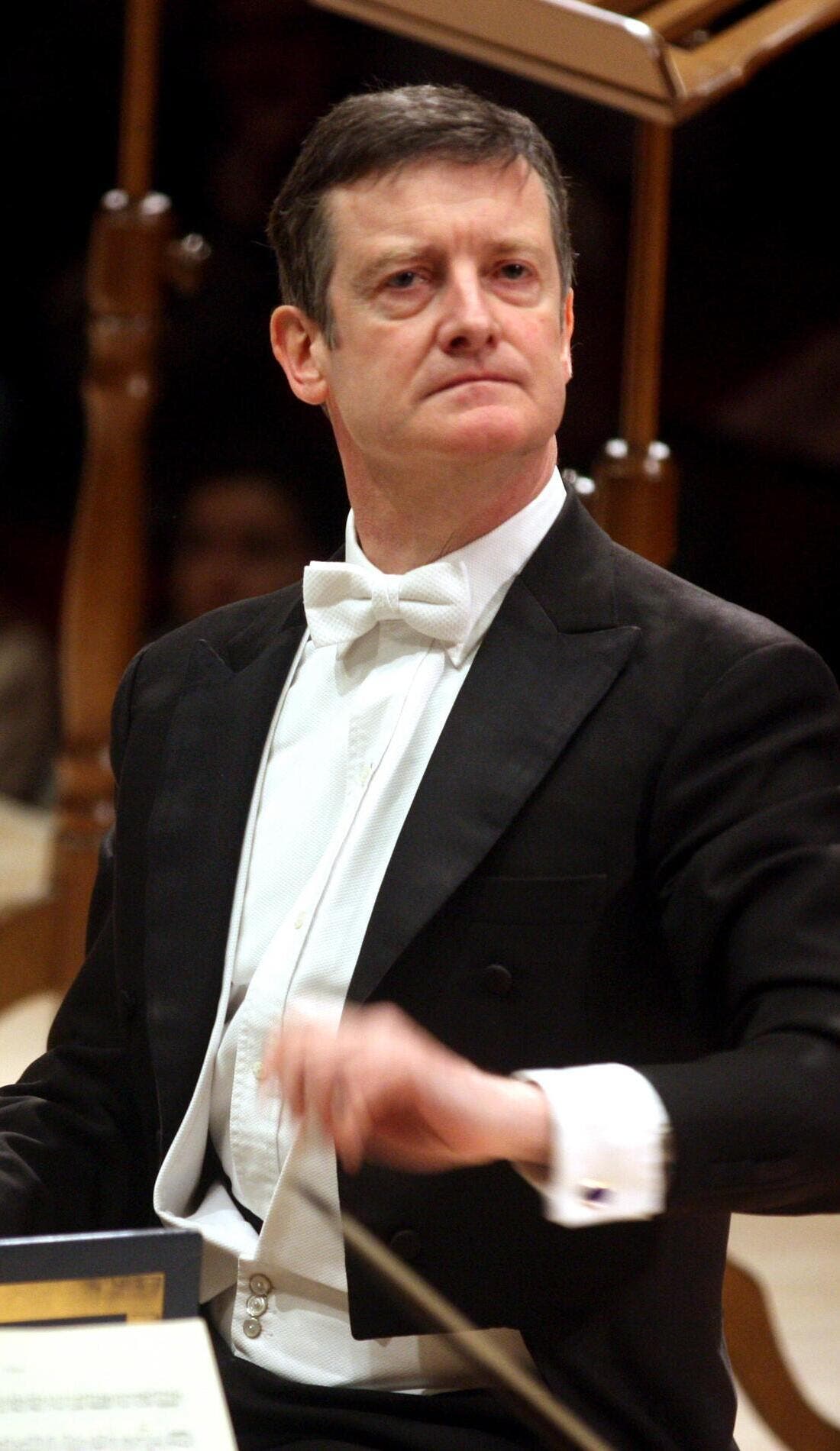 Harry Bicket promotional image for upcoming events and ticket sales