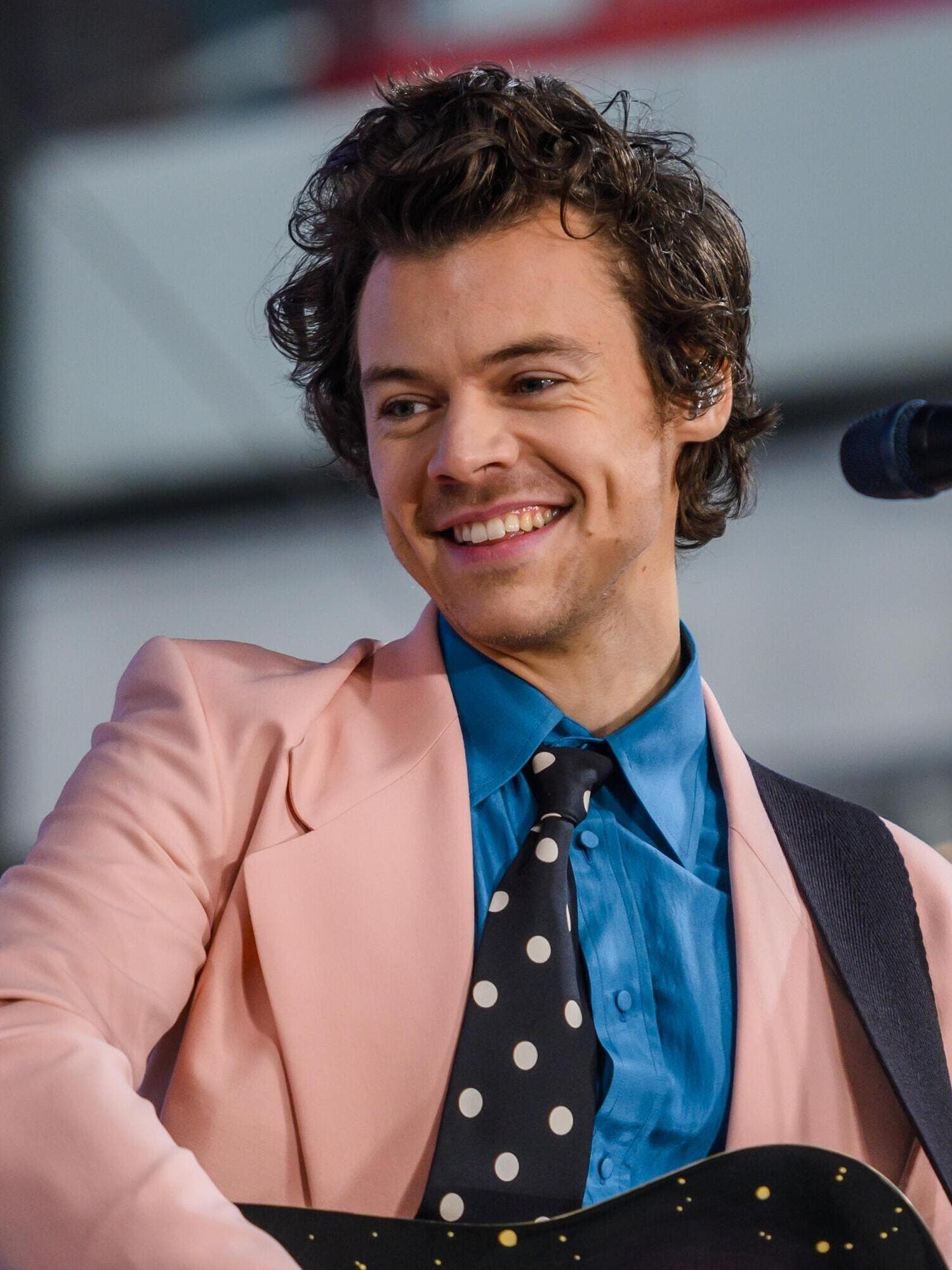 Harry Styles with Jamie XX at Madison Square Garden in New York City, NY