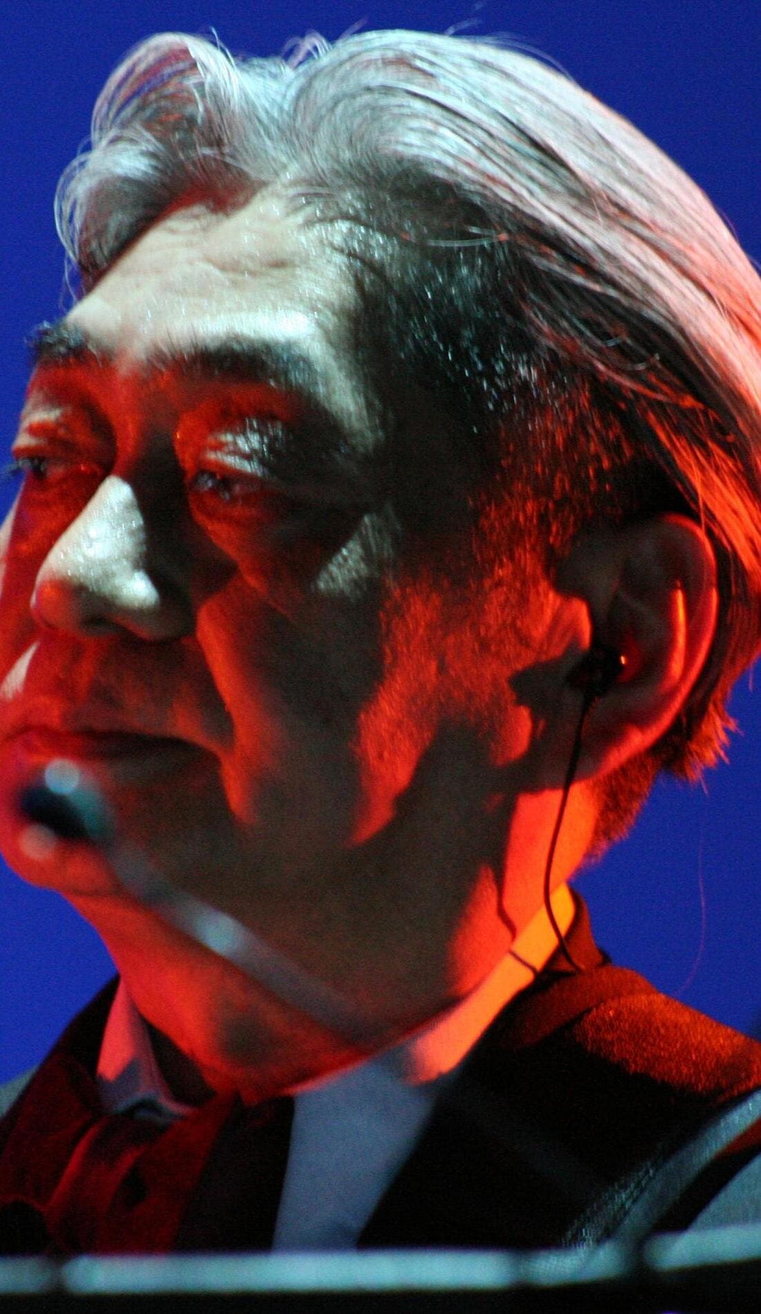 Haruomi Hosono promotional image for upcoming events and ticket sales