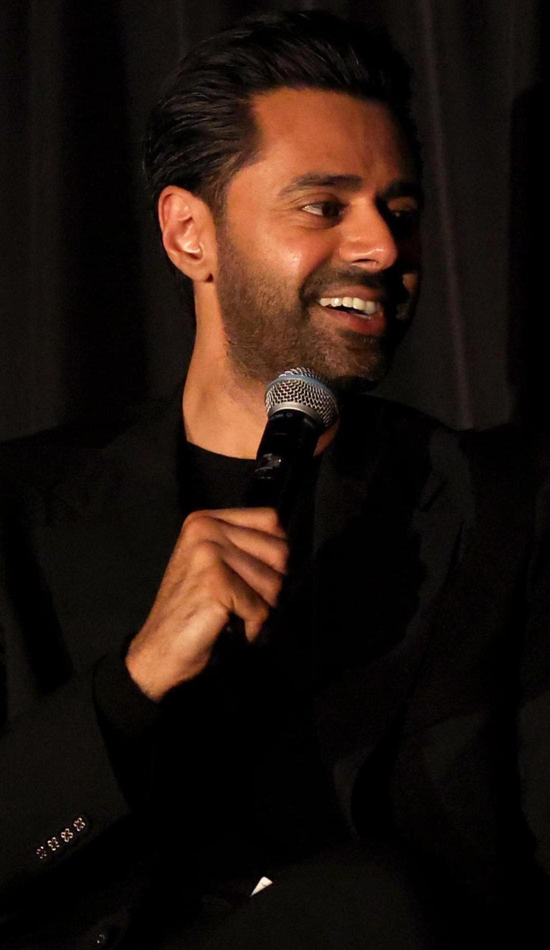 Hasan Minhaj promotional image for upcoming events and ticket sales in St. Paul
