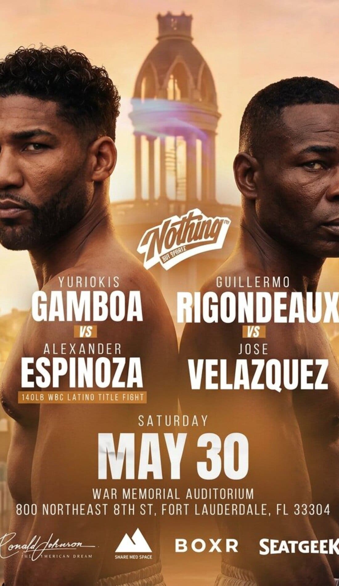 Havana Heat Boxing promotional image for upcoming events and ticket sales