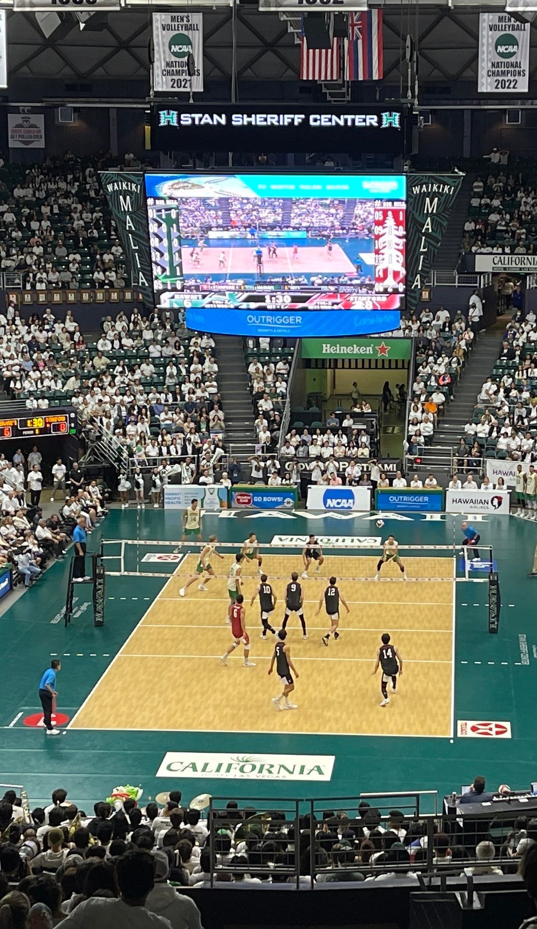 Hawaii Rainbow Warriors Mens Volleyball promotional image for upcoming events and ticket sales
