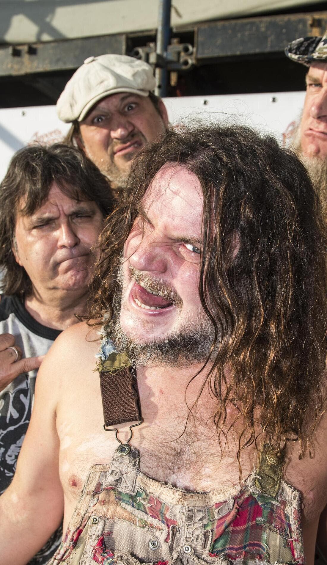 Hayseed Dixie promotional image for upcoming events and ticket sales